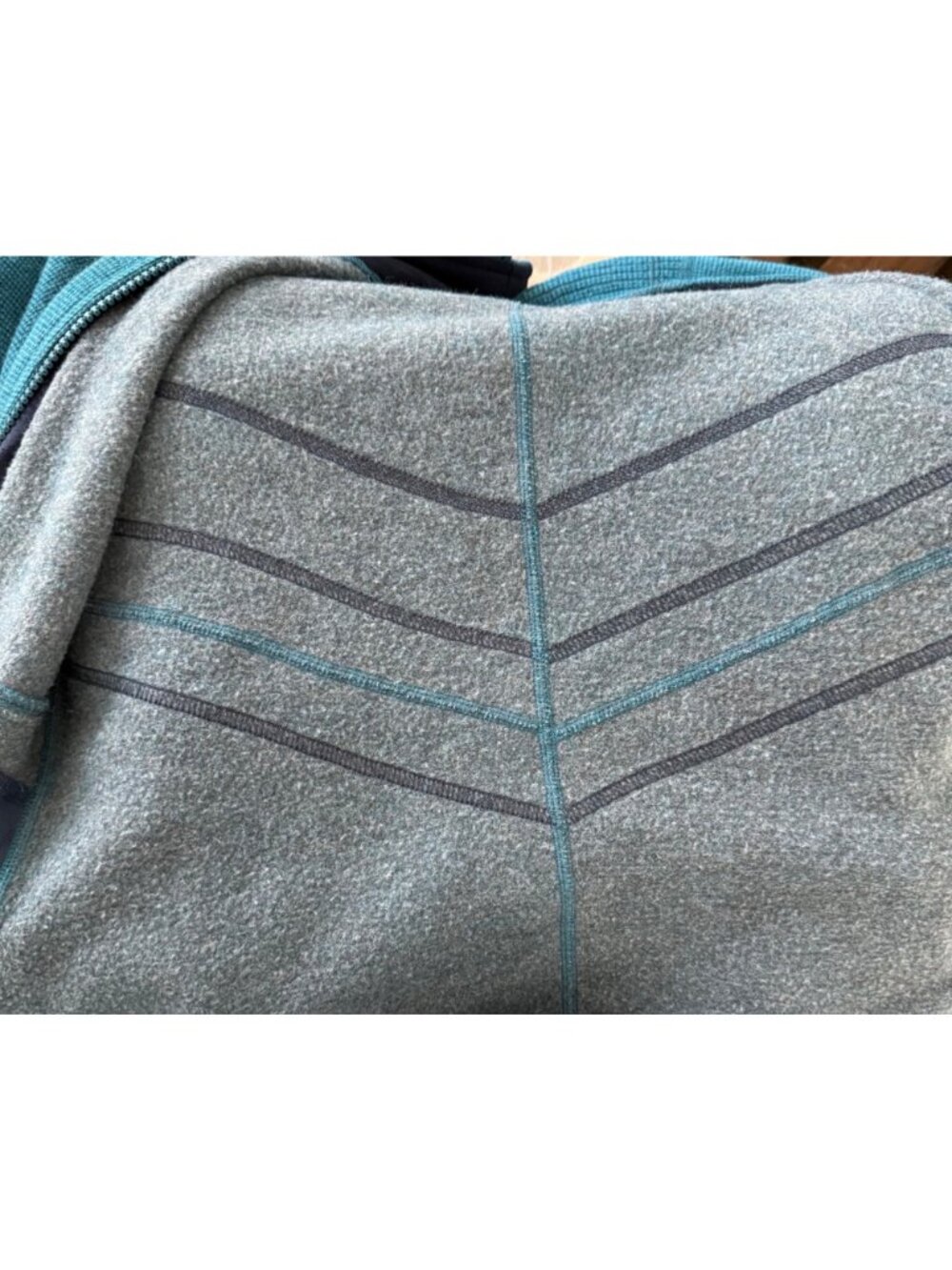 Title Nine Swacket Tunic Blue Jade Heather, S - Picture 10 of 12